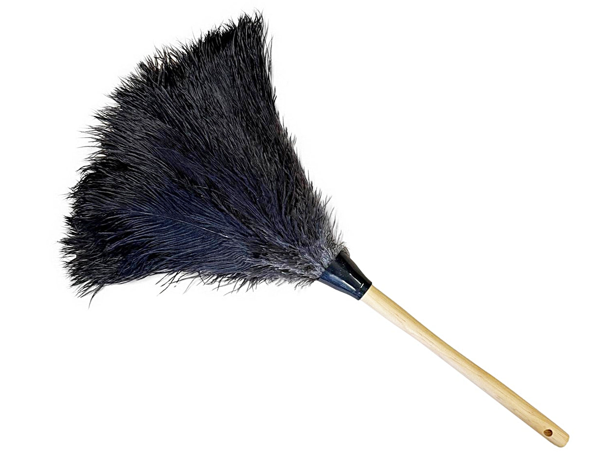 20" Ostrich Feather Duster--Black Feathers
