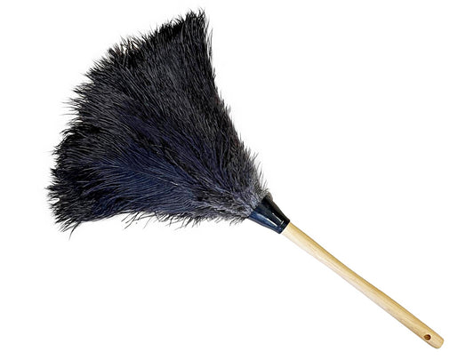 20" Ostrich Feather Duster--Black Feathers